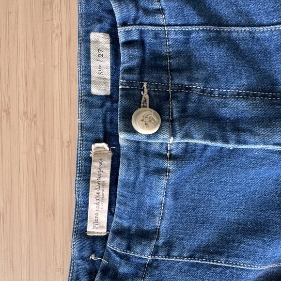 Pilcro by Anthropologie Wide-Leg Crop Jeans – Size 27 - Picture 3 of 6
